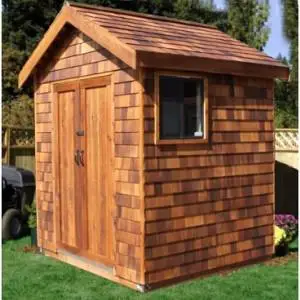 shed for garden equipment